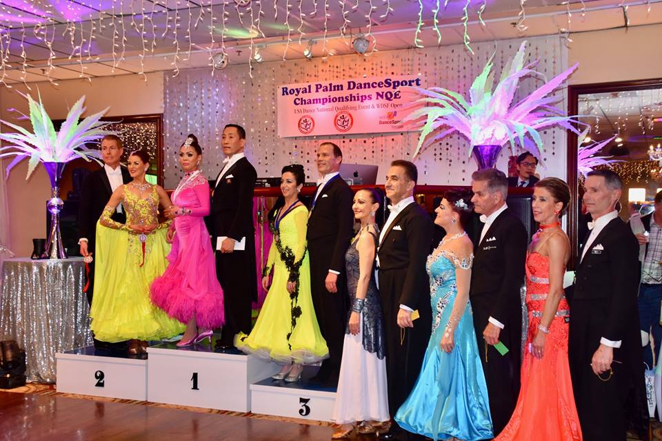 Photos Available to view and purchase from 2019 Royal Palm DanceSport Championships NQE - Pictured here: Senior III Standard Championship