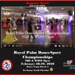 Video from Royal Palm DanceSport Championships NQE & WDSF Open!!