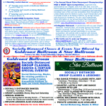 News on our January-February, 2021 Chapter Social Dances & Activities – All Chapter Social Dances, Activities & Events Remain Temporarily Suspended until further Notice due to COVID-19, in order to Protect the Health & Safety of our Members and All Dancers