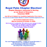 Royal Palm Chapter Election! – Chapter Members, Volunteer here to serve on the USA Dance, Royal Palm Chapter Board of Directors